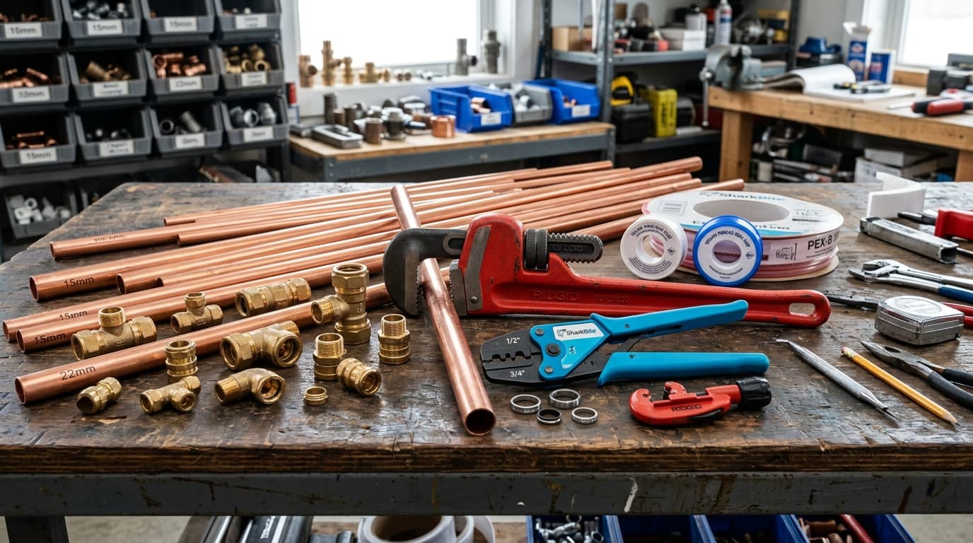 Rechnungsvorlage für Installateure & Rohrleitungsbauer